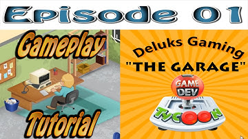 Game Dev Tycoon - Episode 1 - "The Garage" - How to make the best games! Tutorial and Gameplay.
