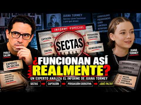 Video EXPERTO EN SECTAS ANALIZA Y REACCIONA AL INFORME DE JUANA TORMEY