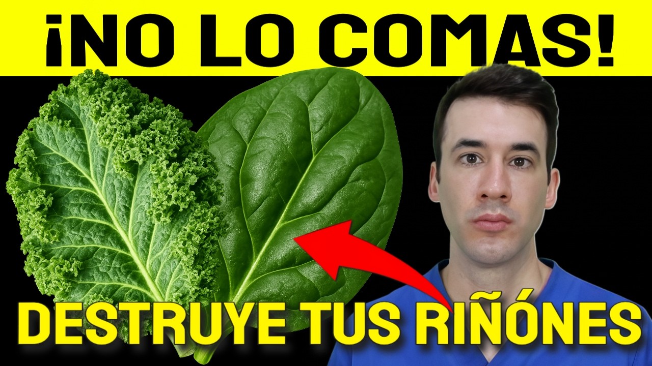 Los principales 5 Alimentos que DESTRUYEN tus Riñones con el tiempo