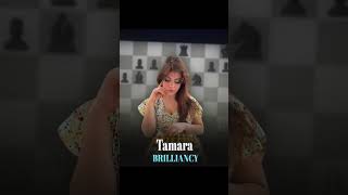 Tamara is a SCARY tactician 🥶🤩 #chess #chessgame #chesstactics #chesstricks #chessmaster