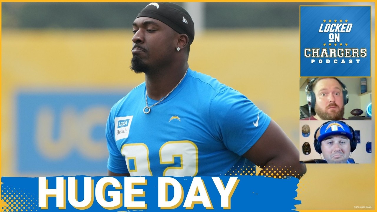 UNBLOCKABLE: Chargers’ Justin Eboigbe DOMINATES Camp | Ladd McConkey Starting to Lift Off UNBLOCKABLE: Chargers’ Justin Eboigbe DOMINATES Camp | Ladd McConkey Starting to Lift Off