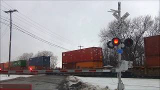 One Little Engine Pulling Big CP Train