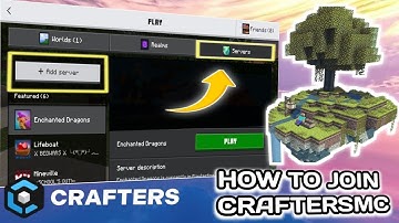 How to Join CraftersMC Skyblock in Minecraft Pocket Edition (Easy Tutorial!) | Deepu Gaming #viral