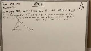 AMC-8 (2019-20) Problem #24