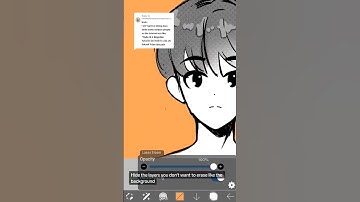 Ibispaint magic eraser #digitalart #ibispaintx #arttutorial