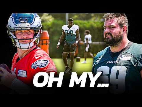 Nobody expected THIS at Eagles minicamp…