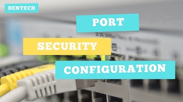 Port #security on #cisco #switch | شرح بورت سكيورتي على جهاز سيسكو سويتش