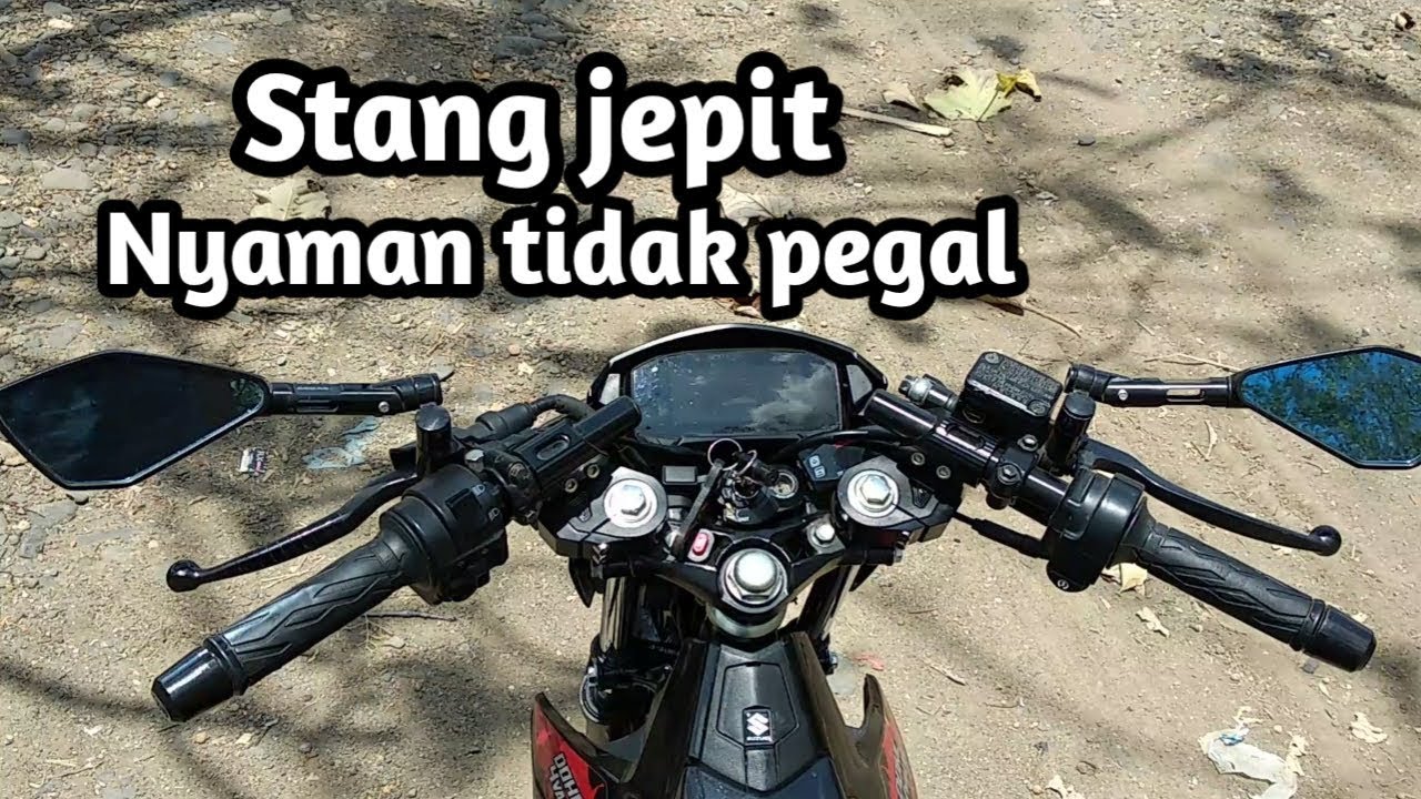 Review Stang Jepit Satria Fu Merk Ride It Warna Hitam YouTube