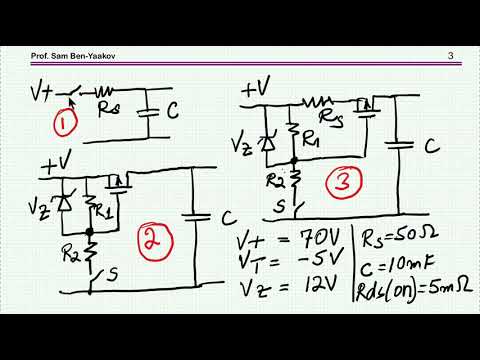 Capacitor pre charge riddle