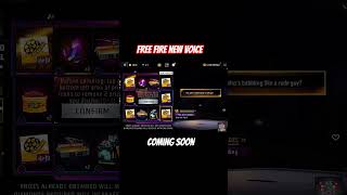 free fire new voice free fire new event free fire new booyah pass #freefire #pubgandroid #freefirebg
