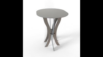 Unique Table Design Dxf files for cnc laser plasma