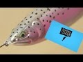 Making Wood and 5 minute epoxy Trout Glide Bait  Fishing Lure