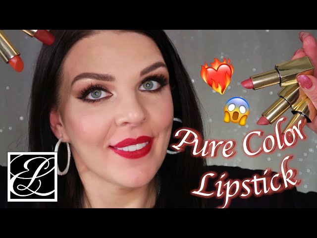 NEW Estee Lauder Pure Color Lipstick  Swatches, Prices & Review 😱 