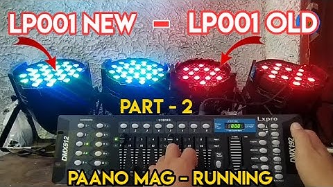 Paano mag Running magkaiba ng Slide control LP001 (Part 2)