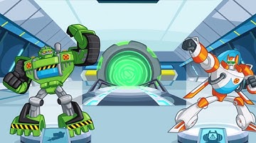 Transformers Rescue Bots Disaster DASH levels!!!! Part1