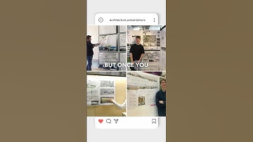 Architecture presentations can be harrrrrd. Did you ever have one go south 😭 #architecture