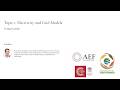 Electricity and Grid Models