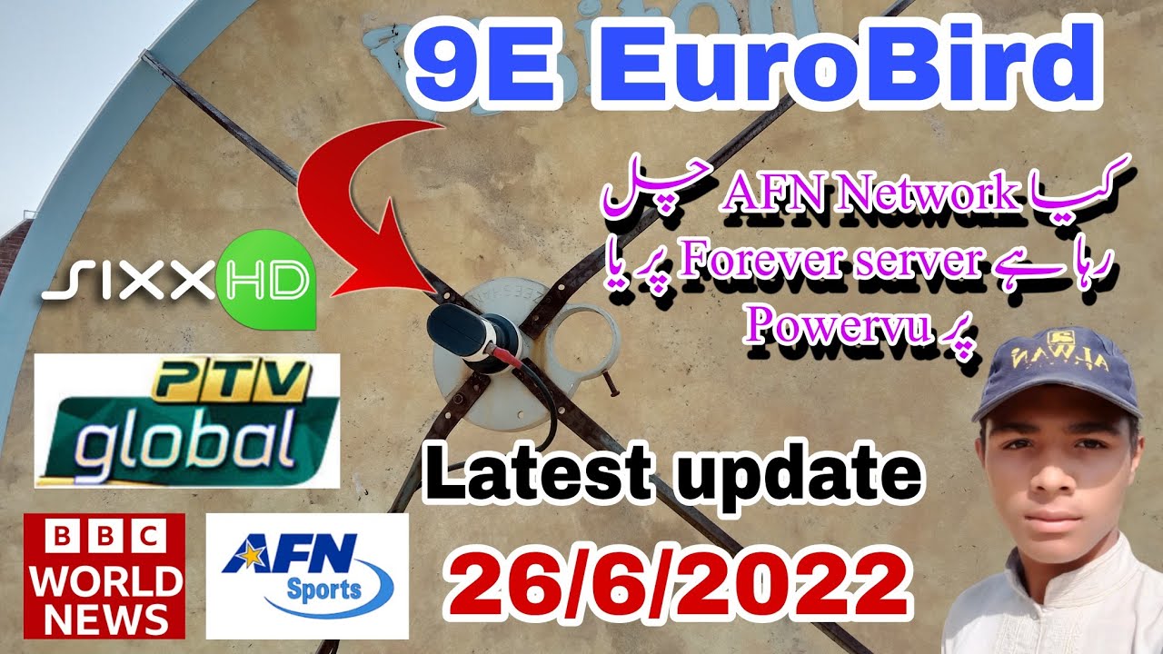 9E Eurobird Satellite Forever server Powervu key Latest update 26/6 ...