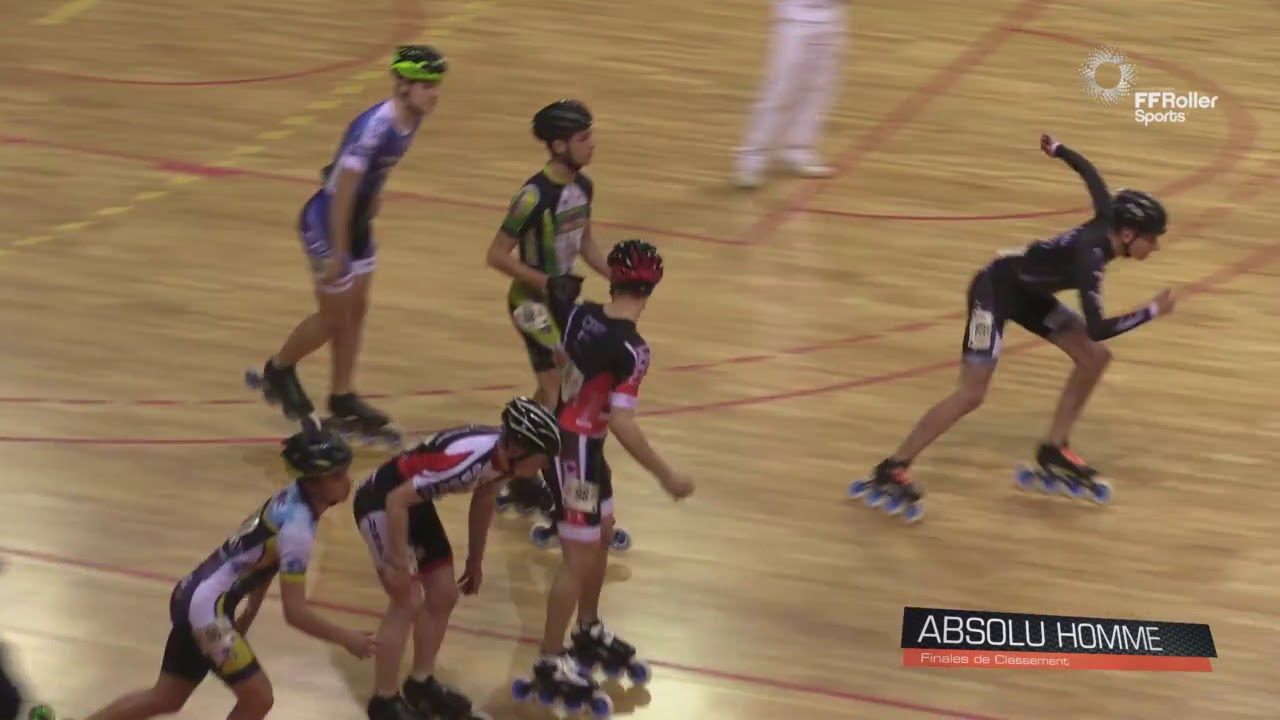 Roller France Indoor 2018 Vitesse Finales de Classement 2 YouTube