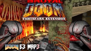 Brutal Doom Inferno E3M3, 100% secrets [HD Textures zdoom dhtp, DoomMetal, Tomtefars Extension]