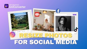 Social Media Photo Editing Made Easy! 💡 Batch Resize, Crop & Enhance with UniConverter