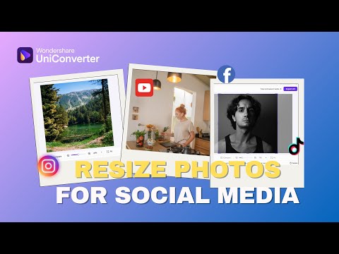 Social Media Photo Editing Made Easy! 💡 Batch Resize, Crop & Enhance with UniConverter