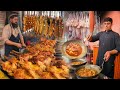 Fish Sajji recipe in Insaf restaurant | Street food in Jalalabad Afghanistan | Kabuli pulao chicken