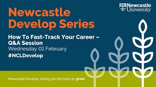 Newcastle Develop: How to fast-track your career Q&A session screenshot 5