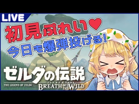 【ゼルダの伝説】爆弾投げるぞ！完全初見プレイ#4【小蜂める/Vtuber】