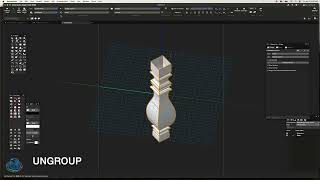 LOFT NURBS TABLE SUPPORT