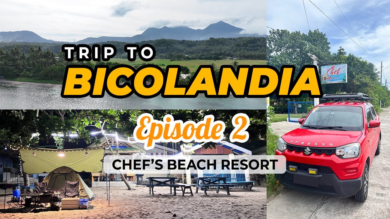 Beach Camping sa Bulusan, Sorsogon? Tara na sa CHEF's Beach Resort | Suzuki S-Presso | Snorkeling