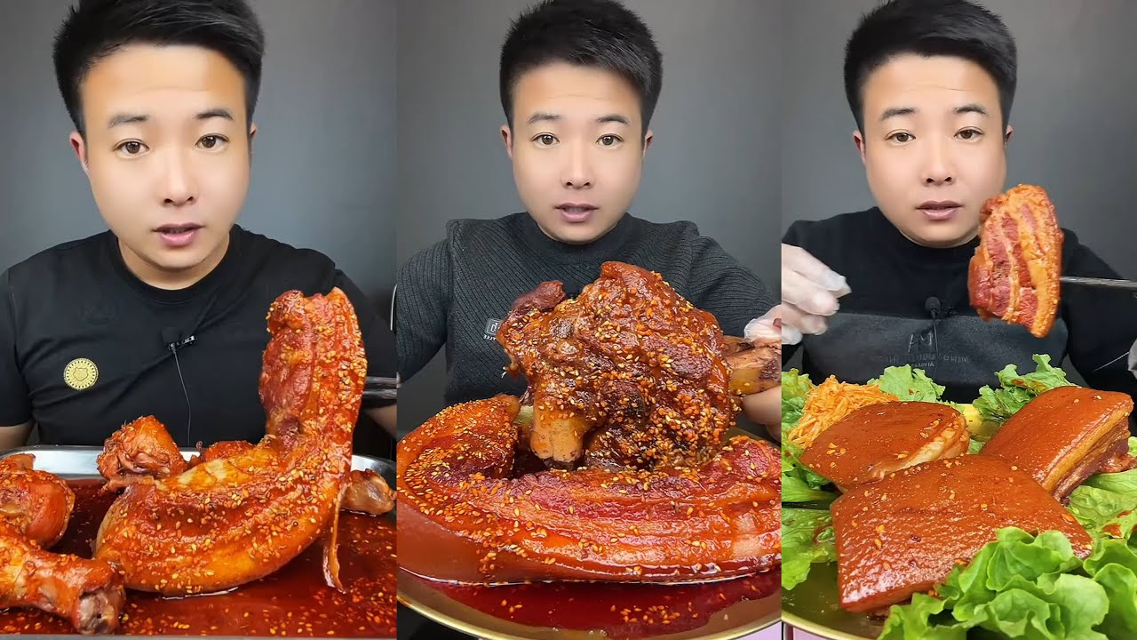 【ASMR】【MUKBANG】東坡肉 GIANT PORK BELLY | EATING SHOW | CHINESE MUKBANG | 食べ | 吃播 LOVE ASMR •JENNIE #332