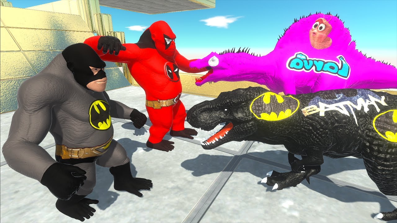 Hunting found Jurassic world evolution 2 Goro vs T-rex Batman Animal Revolt Battle