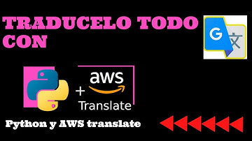 AWS TRANSLATE en español ejemplo DEMO en AWS LAMBDA Y PYTHON