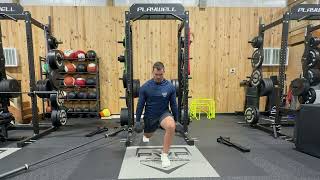 5 Second Isometric Dumbbell Split Squat