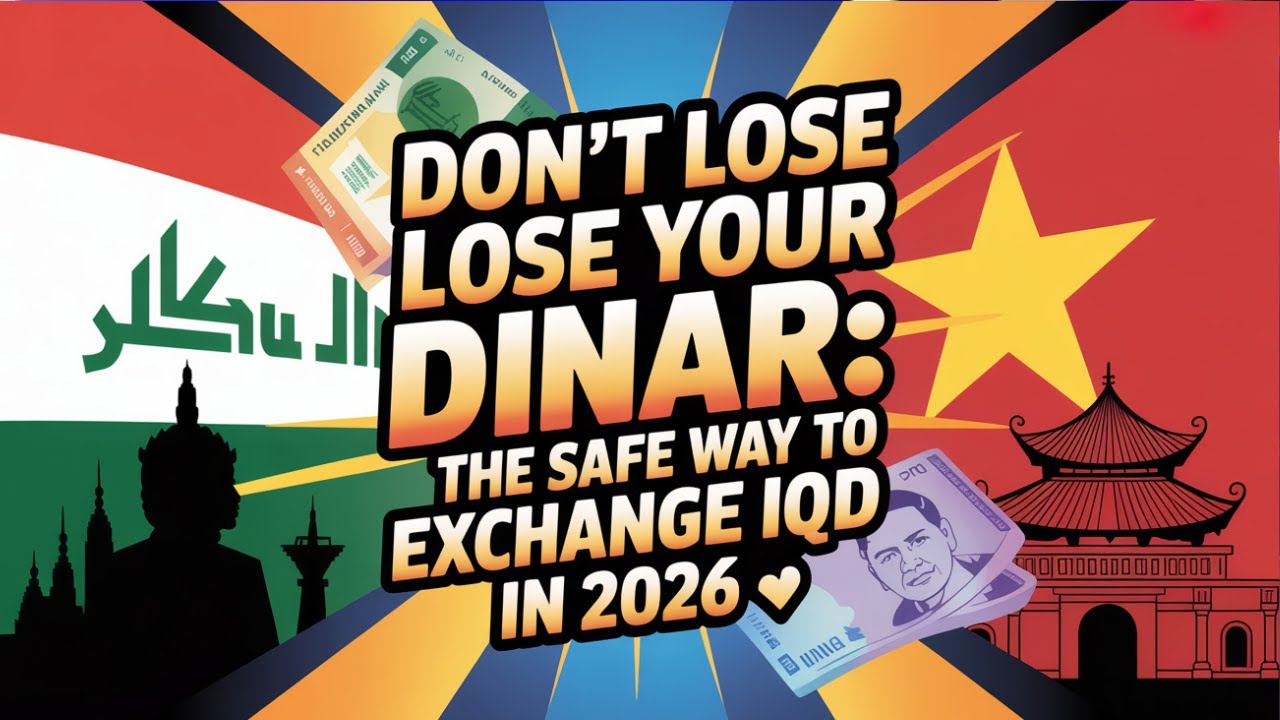Iraqi Dinar ⚠️ DON’T LOSE YOUR DINAR The Safe Way to Exchange IQD in
