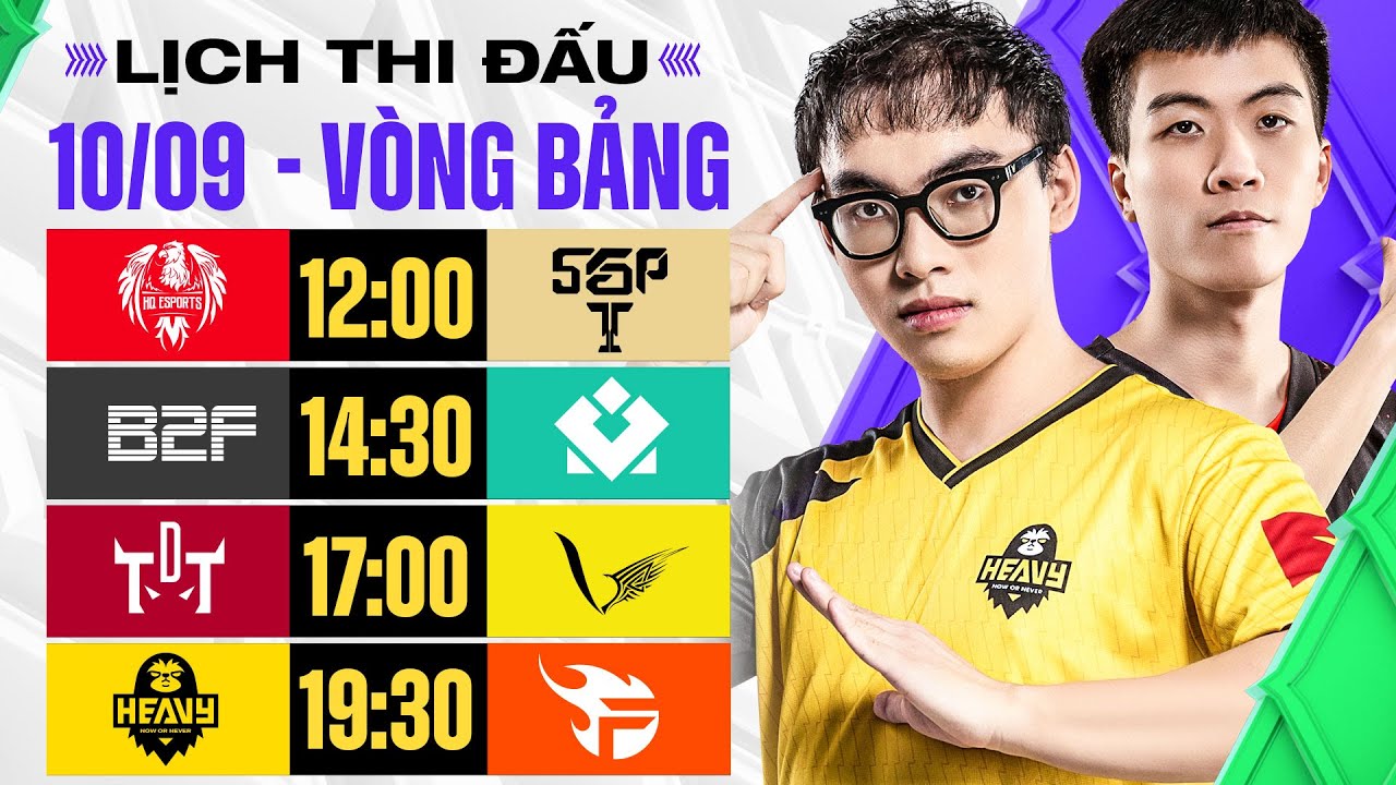 🔴 TRỰC TIẾP: TDT ESPORT vs V GAMING – ĐẤU TRƯỜNG DANH VỌNG MÙA ĐÔNG 2022 – VÒNG BẢNG 10/09