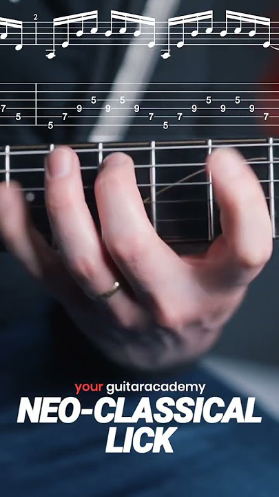 Try This Neo Classical Lick! #guitarlesson