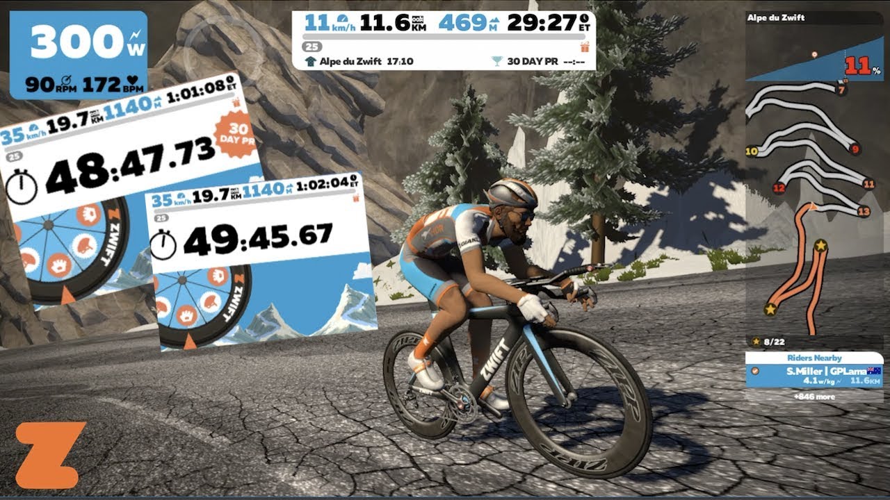 Rolling Resistance Changes In Zwift Comparing Old And New Roads