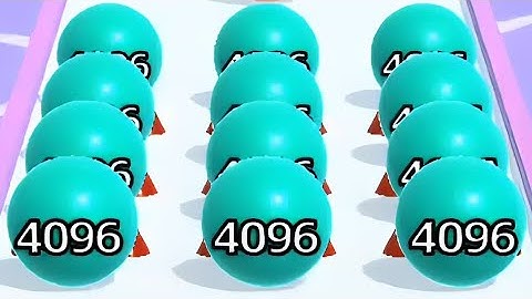 Ball Run 2048 Merge Number  Gameplay Level 822