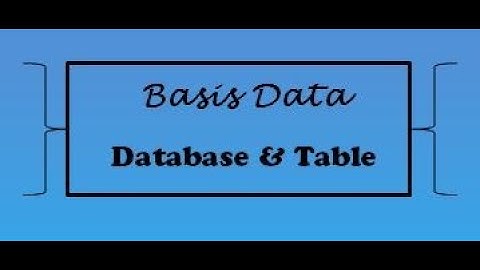 Praktikum - Membuat Database & Table menggunakan SQLyog