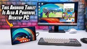 This Android Tablet Is Also A Powerful Desktop PC, Gaming/EMU Console Machine!