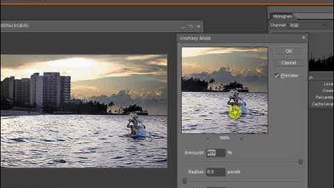Photoshop Elements Sharpening