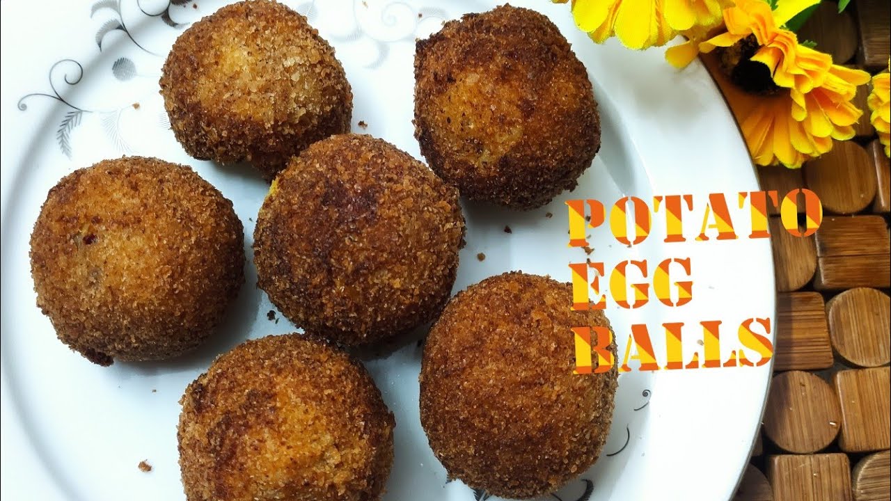 Easy Potato Egg Balls Recipe YouTube