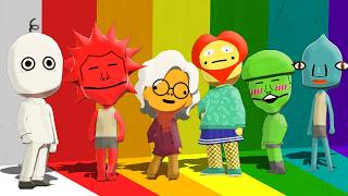 I created an island full of colorful freaks
