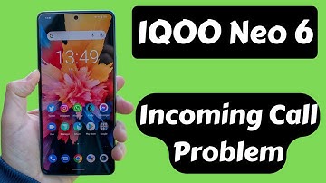 IQOO NEO 6  Incoming Call Problem || IQOO Incoming Call Not Showing issue