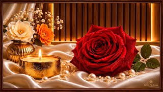 🌹 Luxury Rose Ambience ❤️ Relaxing Music | 2 Hours of Elegant Frame TV Art ✨طابلو راقي للورود screenshot 2