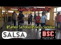 Sunday salsa beginners batch with sameer sac.eva  shenny sac.eva at delhi salsa club 