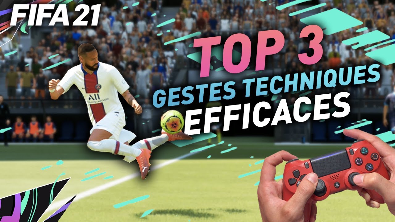 TUTO FIFA 21 - TOP 3 GESTES TECHNIQUES EFFICACES