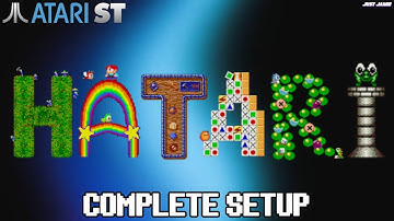 Hatari☆Atari ST Emulation Full Setup Guide #hatari #atarist #emulator
